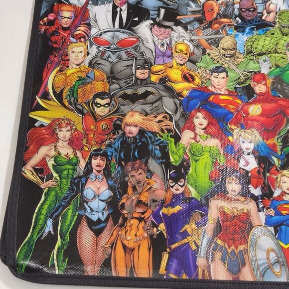 Disney Marvel Comic Book Characters Detailed Tote Bag NEW - Picture 2 of 12